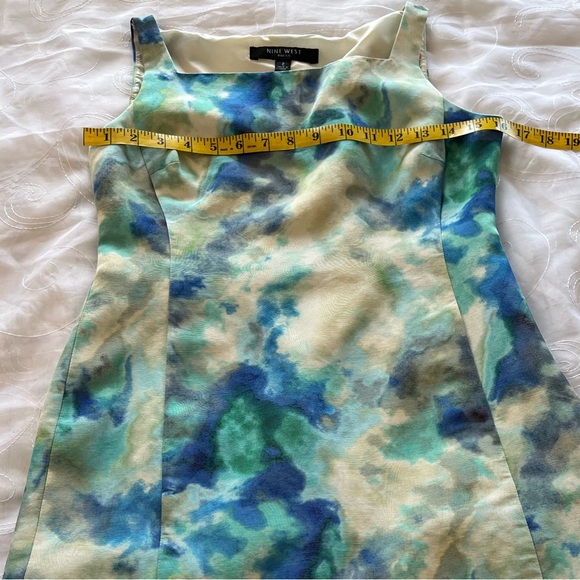Nine West Women’s Size 2 Knee Length Multi Color Sleeveless Dress - Picture 5 of 15
